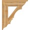 Ekena Millwork Balboa Traditional Rough Sawn Bracket, Western Red Cedar, 6"W x 26"D x 30"H BKT06X26X30BOA01RWR - alternate 4